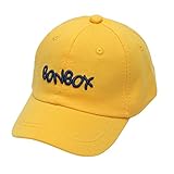 YWLINK Bebé NiñO NiñA Sombrero Letra Suave De AlgodóN Sombrero De Sol Aleros Gorra De BéIsbol Sombrero Boina SeccióN Delgada Visera CóModo Viajes Protector Solar Gorra(Amarillo,1-4 años Bebe)