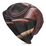 Ropa y Accesorios para Montar a Caballo con Detalles de Kitsch Deportes Rurales temática Gorro de Invierno Gorro de Punto cálido esquí Slouchy Sombrero elástico Suave y Duradero