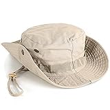 Leisial Sombrero de Pescador Camuflaje del Ejército de ala Ancha Borde Redondo Anti-UV Algodón Acampada Senderismo Deporte al Aire Libre Ocio Gorra Montaña para Adulto Unisexo