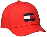 Tommy Hilfiger Big Flag Cap Gorra, Rojo (Red Xa9), X-Large para Bebés