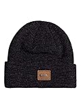 Quiksilver Performer - Gorro con Dobladillo Gorro con Dobladillo, Hombre, Black, 1Sz