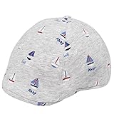 Foruhoo Gorro para niños y niñas, diseño de boina Barco. 1 mes