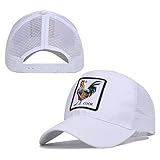 QOHNK Gorra De Béisbol De Moda Unisex Gorra De Malla Animal Sombreros De Béisbol Hombres Mujeres Desplazamientos Sombreros De Viaje Al Aire Libre