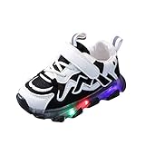 YWLINK Zapatillas De Deporte LED para NiñOs, Zapatos Brillantes, Zapatos Ligeros,Calzado Deportivo,Calzado Casual,Zapatos De Escalada Al Aire Libre