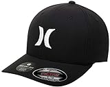Hurley M Dri-Fit One&Only 2.0 Hat Gorra, Hombre, Black/White, S/M
