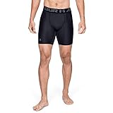 Under Armour HeatGear ARMOUR 2.0 COMP Shorts, Pantalón Corto Hombre, Negro (Black/Graphite 001), XXL