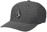 Volcom Stone Tech Xfit - Gorra de béisbol para Hombre, Hombre, D5512007, Carbón Oscuro, S-M