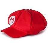 Katara Disfraz de Super Bros. Carnaval, Halloween-Gorra de Mario, Niños/Adultos, color rojo (MROT) , color/modelo surtido