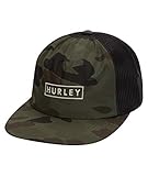 Hurley M State Beach Hat Gorra, Hombre, Camo Green, 1Size