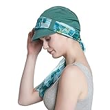 Pañuelo de Cabeza para Mujer Chemo Gorra de béisbol de algodón Sombrero de Sol Visera
