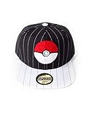 Nintendo Casquette Pokemon-Pokeball Gorra de bisbol, Negro, Talla única Unisex Adulto