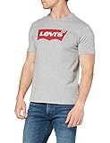 Levi's Graphic Set-In Neck, Camiseta para Hombre, Gris (C18976 Graphic H215 Midtone Htr Grey Graphic H215-Hm 36.2 138), Large