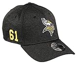New Era Minnesota Vikings 39thirty Stretch Cap NFL Established Number Black - M - L