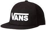 Vans Drop V II Snapback Gorra de béisbol, Negro (Black-White Y28), Talla única para Hombre