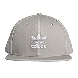 adidas AC Cap tre Flat Gorra, Unisex bebé, grpumg/Blanco, Talla Única