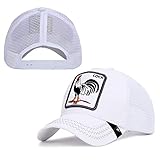 QOHNK Gorra De Béisbol De Moda Unisex Gorra De Malla Animal Sombreros De Béisbol Hombres Mujeres Desplazamientos Sombreros De Viaje Al Aire Libre