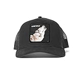 Goorin Bros. Gorra Lone Wolf TruckerBros. de Beisbol Baseball (Talla única - Negro)