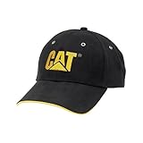 Caterpillar C434 - Gorra / Visera - Verano/playa/piscina (Talla Única/Negro)