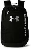 Under Armour UA Hustle Backpack LDWR Mochila Hombre Negro (Black/Black/Silver 001) Talla única