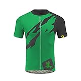 BurningBikewear Uglyfrog Maillot Ciclismo Hombre Verano Moda Manga Corta Ropa MTB Jersey Bicicleta Tops Cómodo Transpirable Secado Rápido DXMZ13F