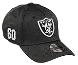 New Era Oakland Raiders 39thirty Stretch Cap NFL Established Number Black - M - L