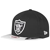 New Era Oakland Raiders Grablk Gorra, Unisex, Negro/Gris, M-L