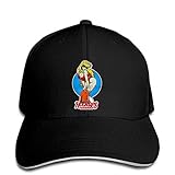 OEWFM Gorra de béisbol Negra con Visera Estampada entrepiso Gorra Rare Hook Skateboards Girl Anime Snapback Regalo