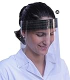 KMINA - Pantalla Protección Facial (Pack x5 uds.), Pantallas Protectoras Faciales, Visera Protección Facial, Protectores Faciales, Viseras Protectoras con Agarre de Velcro, Fabricadas en España
