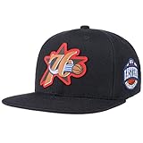 Mitchell & Ness Philadelphia 76ers Silicon Grass Hwc Black Snapback