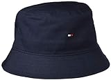 Tommy Hilfiger Flag Bucket Hat Gorro/Sombrero, Cielo del Desierto, Taille Unique para Hombre