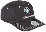 PUMA BMW M BB Cap Gorra, Unisex Adulto, Negro, Talla Única