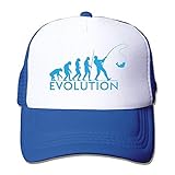 Voxpkrs Evolución Pesca Hombres Mujeres Gorras de béisbol Ajustables Deporte Día Sombrero Gorro Plano Q8S3S662