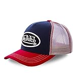 Von Dutch Casquette Baseball Classique Bleue et Rouge Adulte