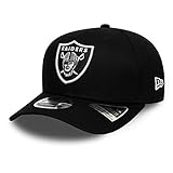 New Era Oakland Raiders 9fifty Stretch Snap Cap NFL Team Stretch Black - S-M