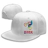 DAIAII Hombre Mujer Gorras de béisbol, BMX Vintage Men & Women Adjustable Plain Baseball Cap Dad Hat