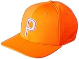 PUMA P 110 Cap Gorra, Hombre, Vibrant Orange, OSFA