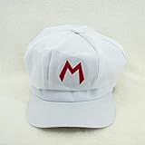 Sombrero de super maría Venta al por mayor Mario cosido bordado niño niña gorra de béisbol Cosplay plano Casual Hip Hop sombrero viaje al aire libre sombrero para el sol