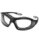 SAFEYEAR Gafas de Seguridad Antiempañamiento -SG002 Gafas Protectoras trabajo Bicicleta con Protección UV laboral laboratorio graduadas conluz nerf antivaho ordenador para cortar cebolla deporte diodo