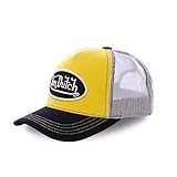 Von Dutch - Gorra amarilla con visera negra para hombre amarillo Talla única