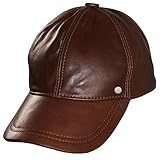 Dazoriginal Gorra Piel Béisbol Cuero Sombrero Hombre Gorras Planas Boina Mujer