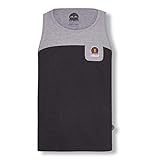 Red Bull Records Vinyl Tank Top, Negro Hombre X-Large Camiseta sin Mangas, Records Original Ropa & Accesorios