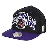 Mitchell & Ness Gorra Snapback NBA Arch 2 Tone Toronto Raptors Negro-Morado - Talla única