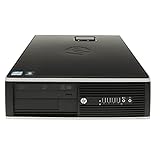 HP Elite 8200 Sff - Ordenador de mesa (Intel Core I5-2400 Quad Core, 8GB RAM,HDD de 250 GB DVD, COA WINDOWS 7 PRO Original) Negro