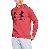 Under Armour Rival Fleece Sportstyle Logo Sudadera, Hombre, Rojo, LG