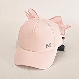 Gorra de Beisbol Gorra De Béisbol Entre Padres E Hijos Gorra De Sol De Moda para Madre E Hija Sombrero De Bowknot Sólido para Niñas Gorra De Sol De Verano De ala Ancha Ro