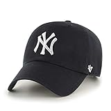 '47 York Yankees Adjustable Cap Clean Up MLB Black/White - One-Size