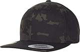 Flexfit Classic Snapback Gorra, Negro Multicam, Talla única Unisex Adulto