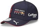 PUMA AMRBR Replica Verstappen BB Cap Gorra, Unisex Adulto, Night Sky/Chinese Red, Talla Única