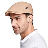 Gisdanchz Boinas Hombre Boina Mujer Gorras Planas Gorros Hombre Newsboy Hats For Men Boston Scally Cap Pageboy Hats For Men Newsies Hat Irish Hats For Men Pageboy Cap Camello