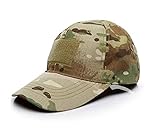 ZARRS Gorra de Béisbol Camuflaje,Gorra Unisex Gorra Militar Ejército Hombres Mujeres Multicam Estilo Gorras para Caza Pesca Camping